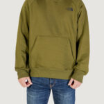 Felpa con cappuccio THE NORTH FACE m raglan box nse hoodie Verde - Foto 1