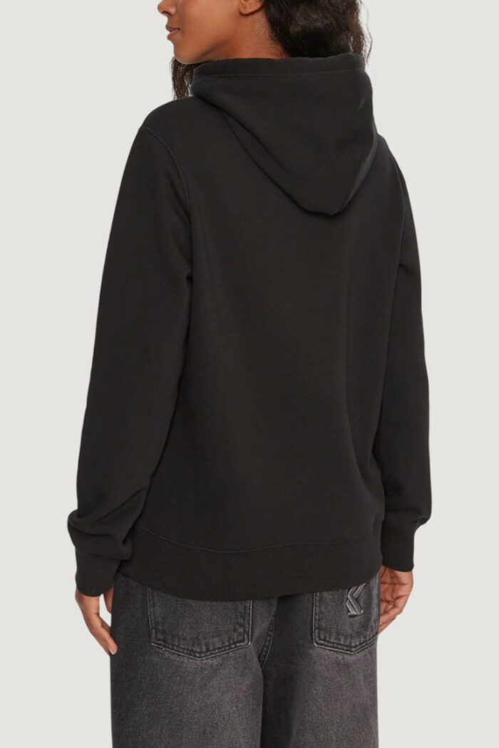 Felpa con cappuccio Tommy Hilfiger Jeans tjw reg linear hoodi Nero
