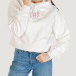 Felpa con cappuccio Tommy Hilfiger Jeans tjw rlx crp heart ho Panna - Foto 1