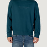 Felpa senza cappuccio Armani Exchange Petrolio - Foto 1