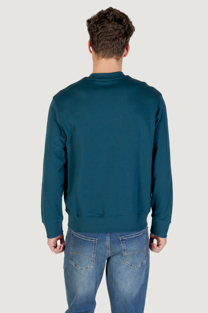 Felpa senza cappuccio Armani Exchange Petrolio