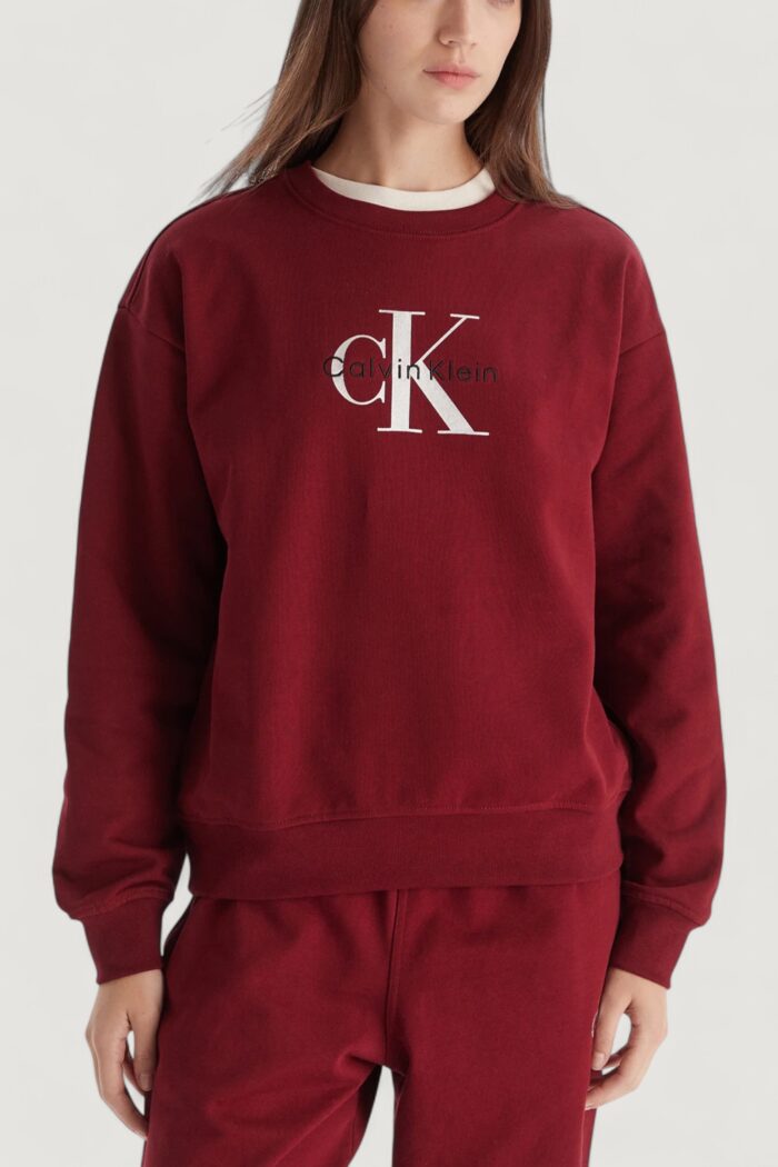 Felpa senza cappuccio Calvin Klein Jeans ls monologo french t Bordeaux