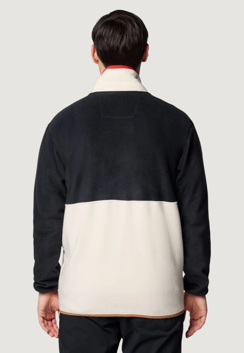 Felpa senza cappuccio COLUMBIA backbowl™ ii full zip fleece BEIGE/BLU - Foto 4