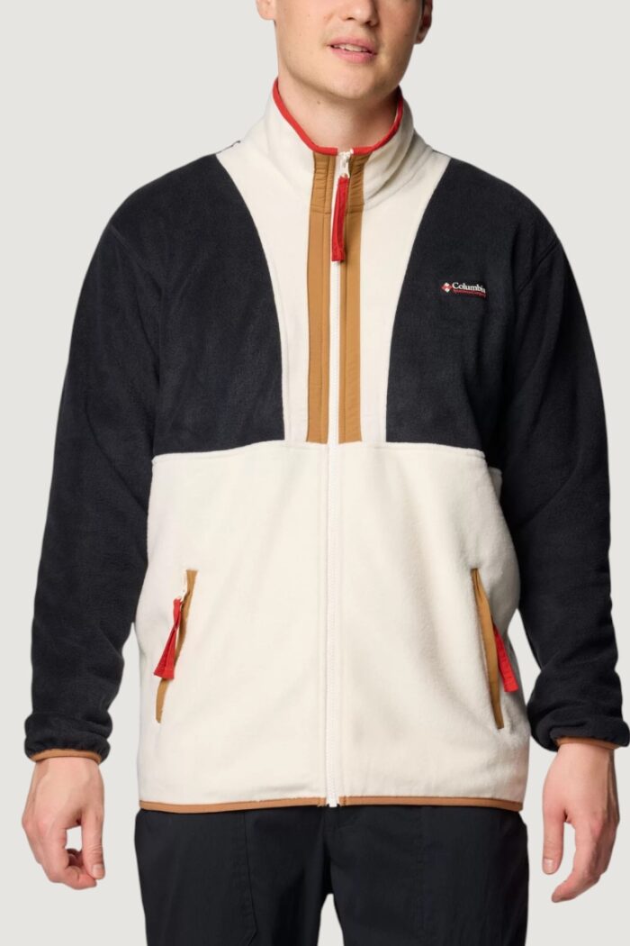 Felpa senza cappuccio COLUMBIA backbowl™ ii full zip fleece BEIGE/BLU