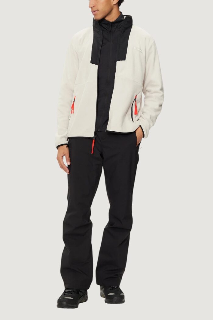 Felpa senza cappuccio COLUMBIA sequoia grove™ full zip fleece Beige – Nero