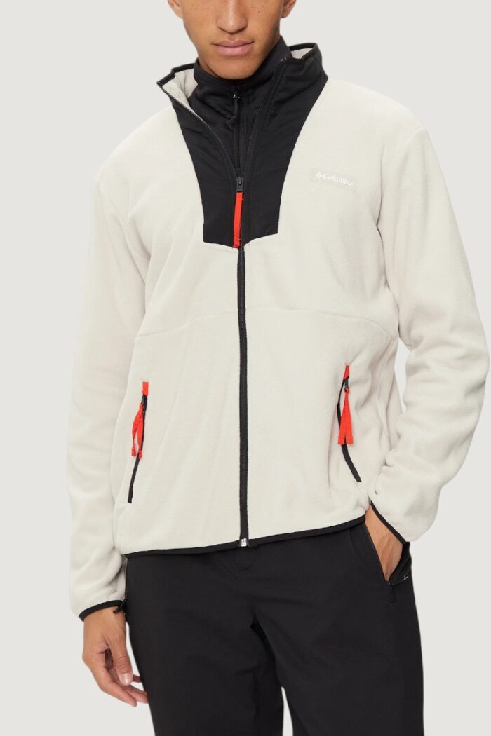 Felpa senza cappuccio COLUMBIA sequoia grove™ full zip fleece Beige – Nero