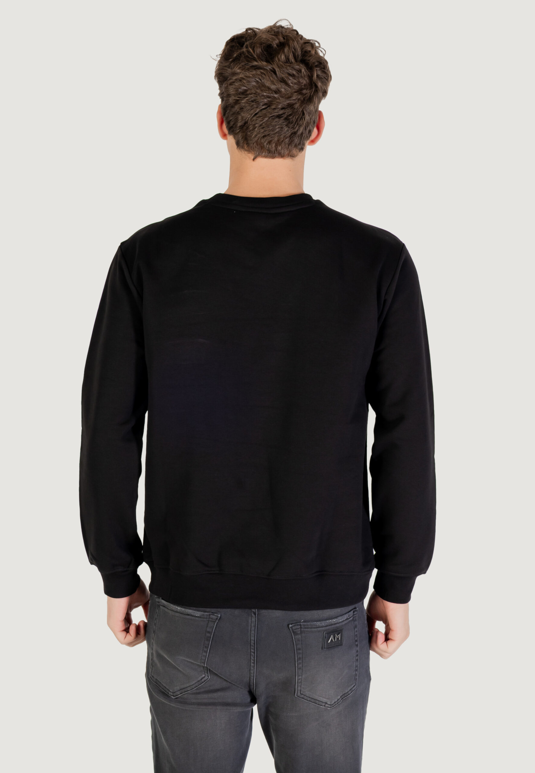 Felpa senza cappuccio Icon Black-White - Foto 4