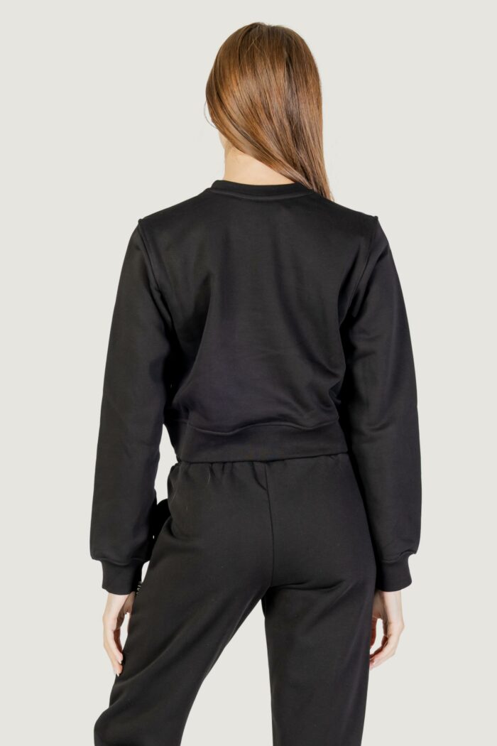 Felpa senza cappuccio Icon  Nero – Bianco