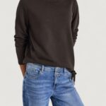 Felpa senza cappuccio Street One Marrone - Foto 1