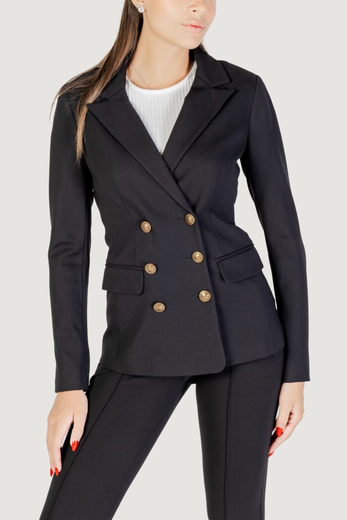 Giacca Guess maelice double breast blazer Nero