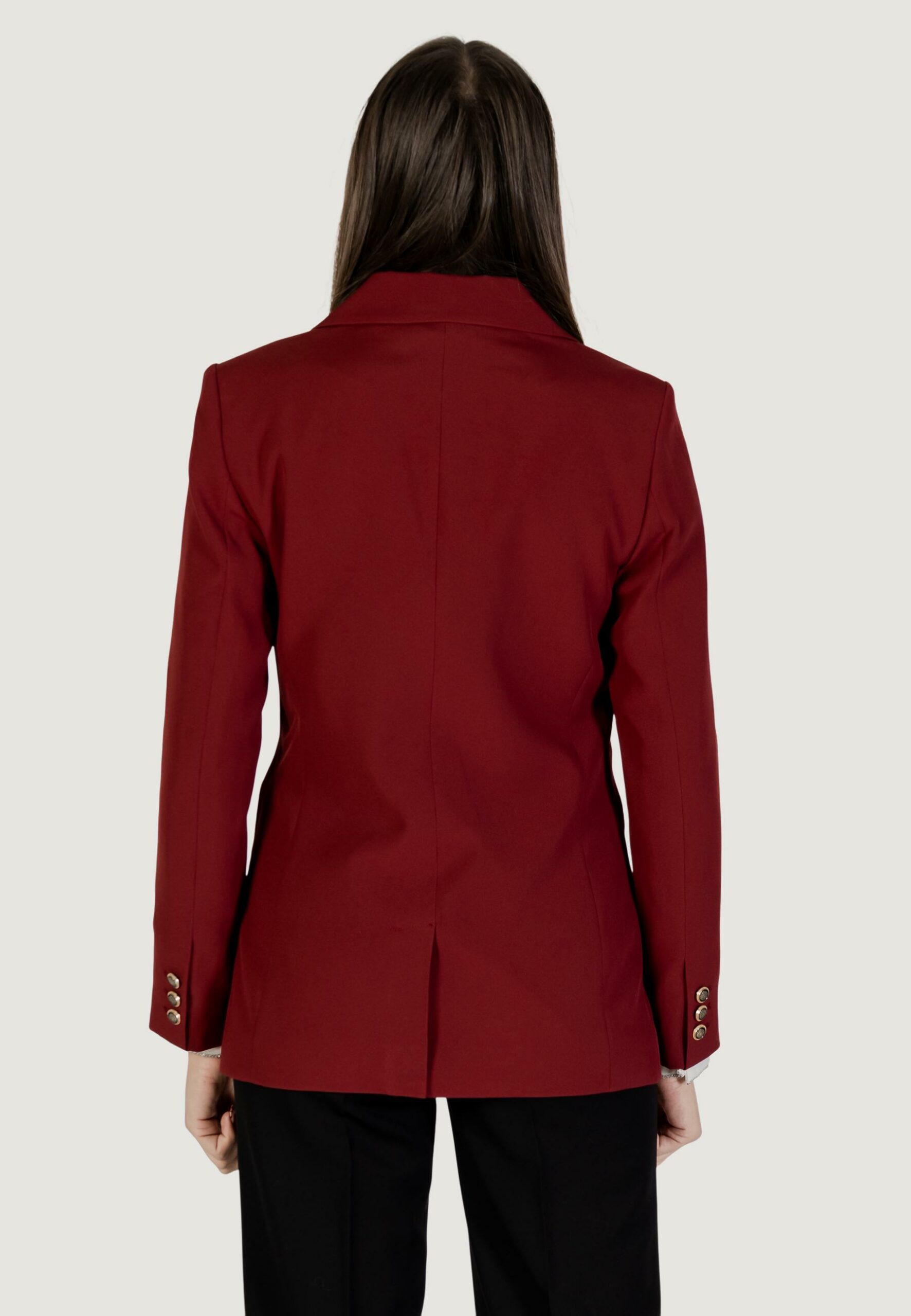 Giacca Only onlastrid life l/s fit blazer tlr Bordeaux - Foto 5