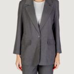 Giacca da completo Only onlhattie-lana l/s overs mel blazer tlr Grigio Scuro - Foto 1