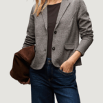 Giacca da completo Street One qr basic blazer Beige - Nero - Foto 1