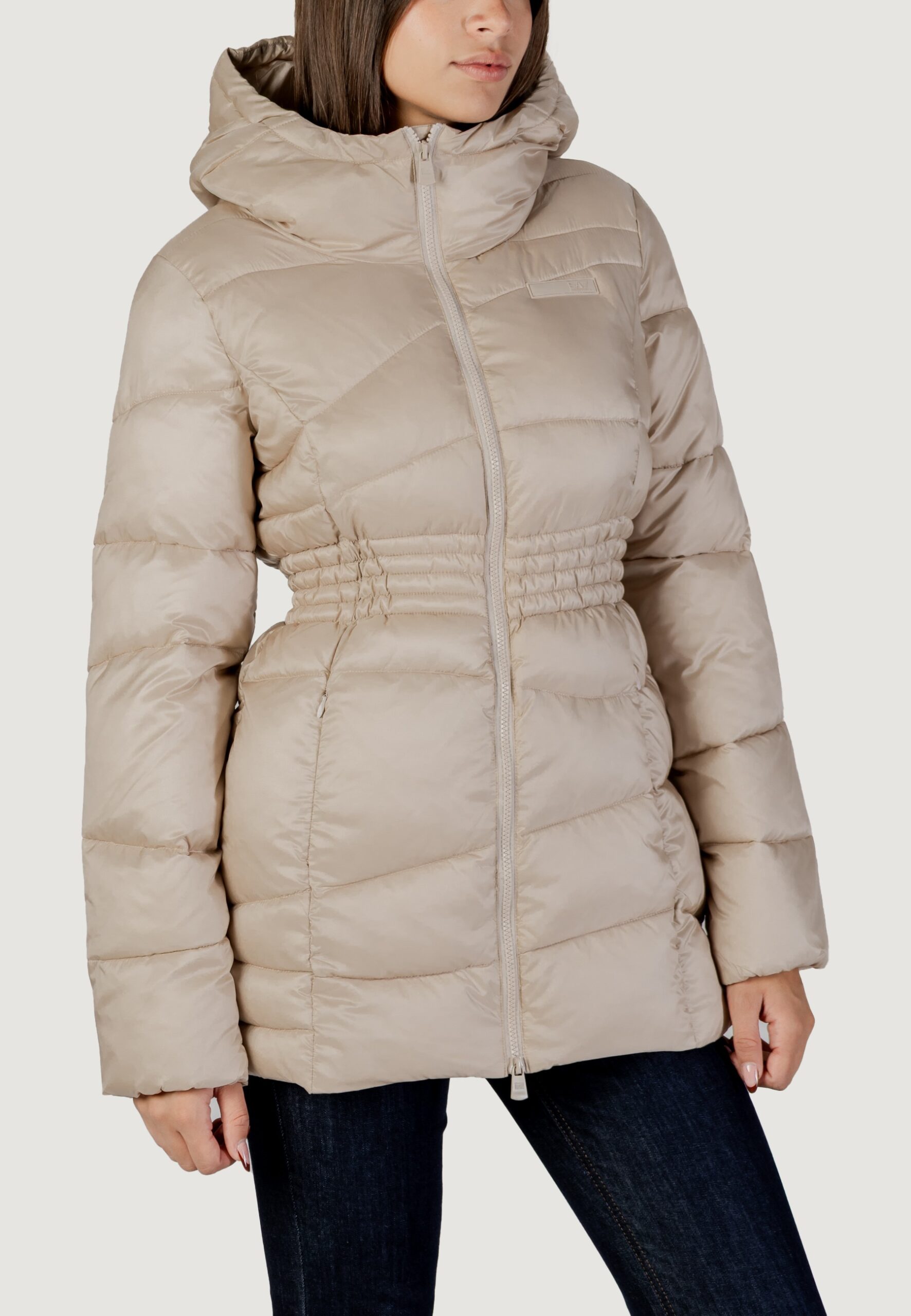 Giacchetto EA7 bomber jacket Beige chiaro - Foto 5