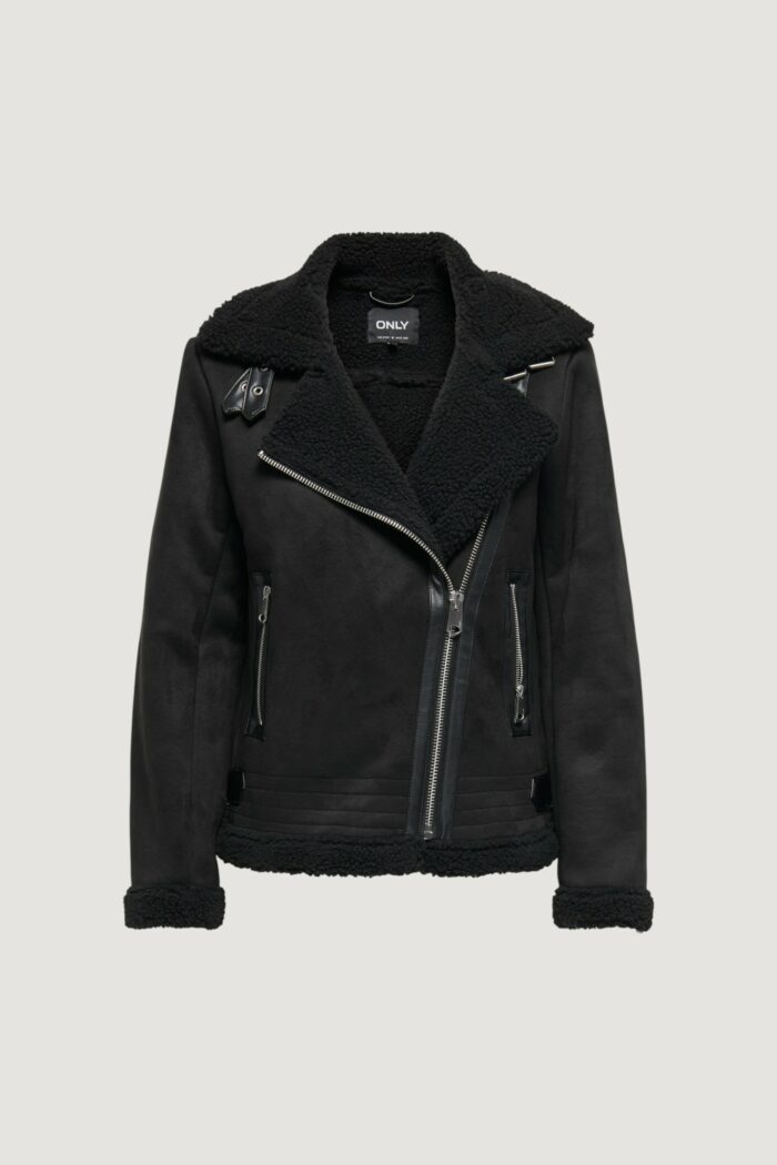 Giacchetto Only onlnewdiana life aviator jacket cc otw Nero