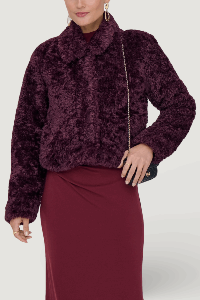 Giacchetto Only onlginny short teddy jacket otw Vinaccia