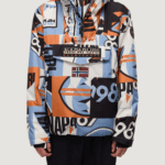 Giubbotto Napapijri rf next aop Arancione - Foto 1