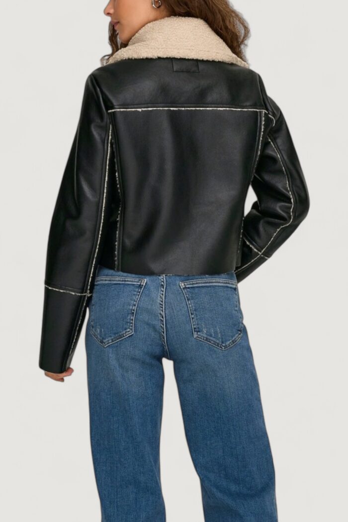 Giubbotto Only onldora bonded short jacket cc otw Nero