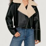 Giubbotto Only onldora bonded short jacket cc otw Nero - Foto 1