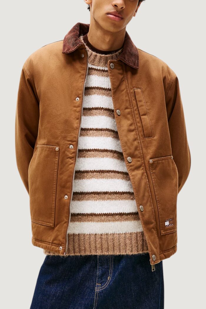 Giubbotto Tommy Hilfiger Jeans tjm twill chore jack Marrone