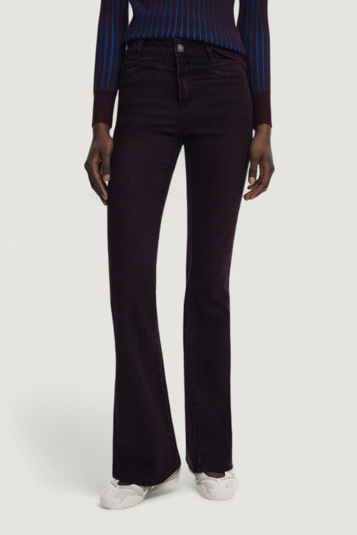 Jeans mom Desigual denim_coco Bordeaux