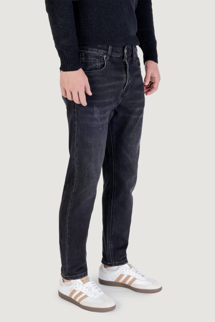 Jeans Gianni Lupo mike95 carrot fit Nero
