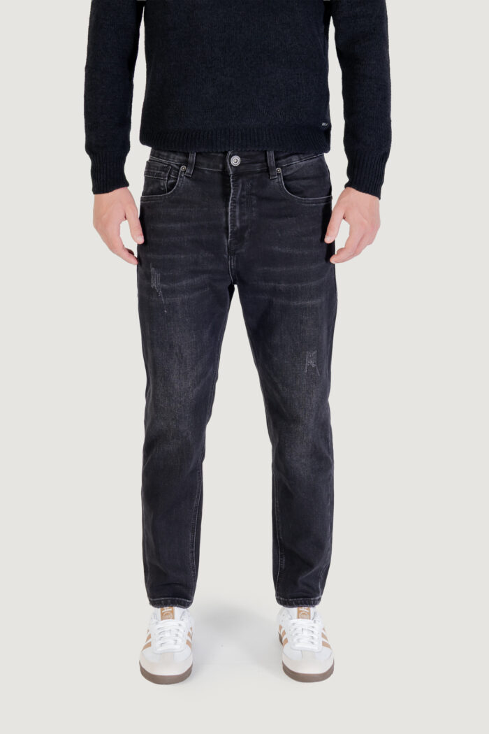 Jeans Gianni Lupo mike95 carrot fit Nero