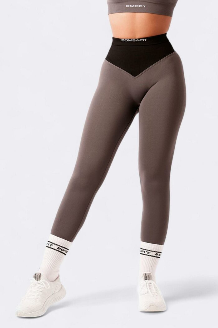 Leggings BombaFit  Grigio – Nero