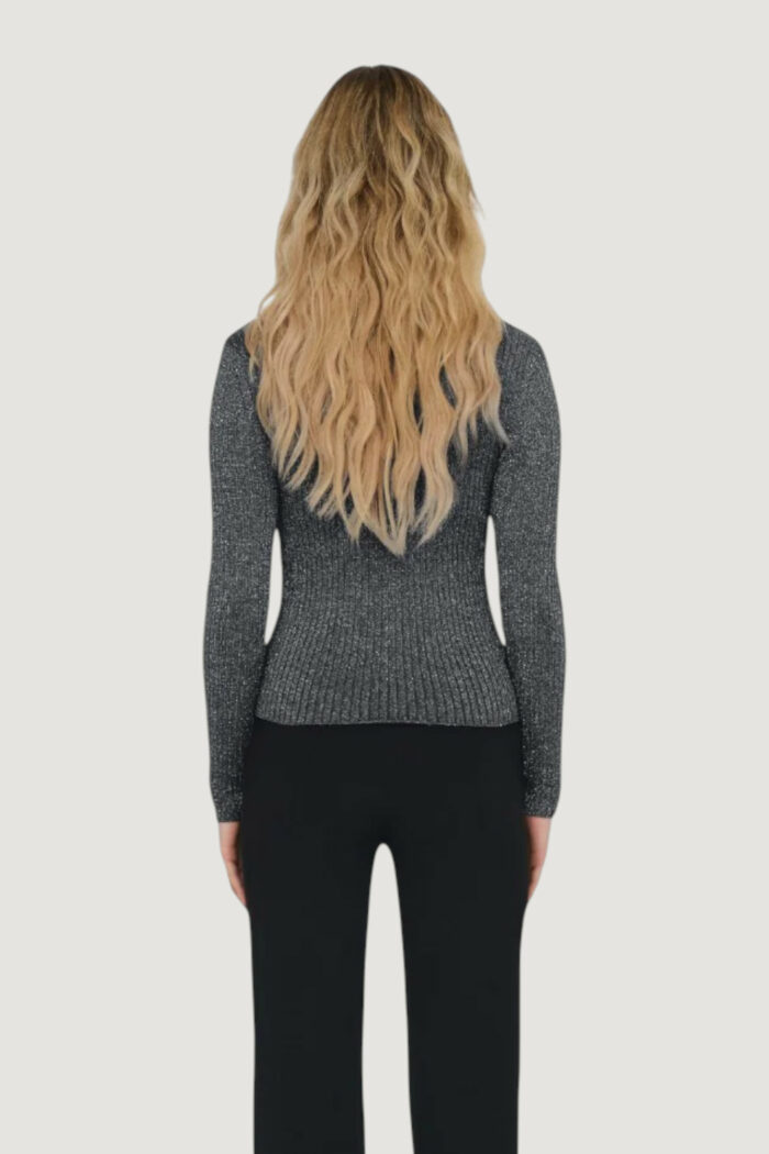 Maglia Jacqueline de Yong jdyplum lurex l/s o-neck pullover knt Blue scuro