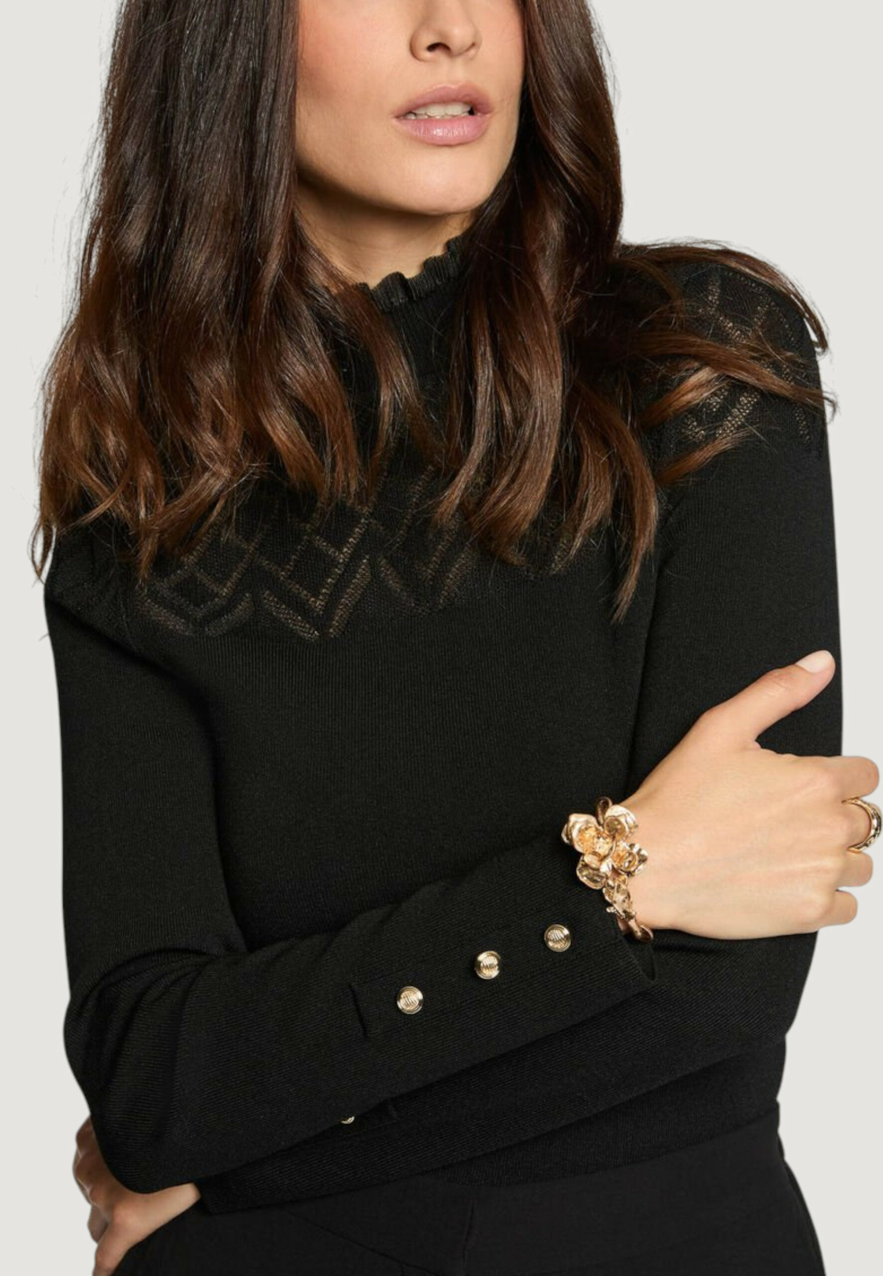 Maglia Morgan De Toi Nero - Foto 4