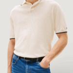 Maglia Tommy Hilfiger tencel linen knitted Avorio - Foto 1