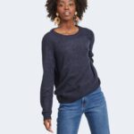 Maglione Vila Clothes viril o-neck Blue scuro - Foto 1