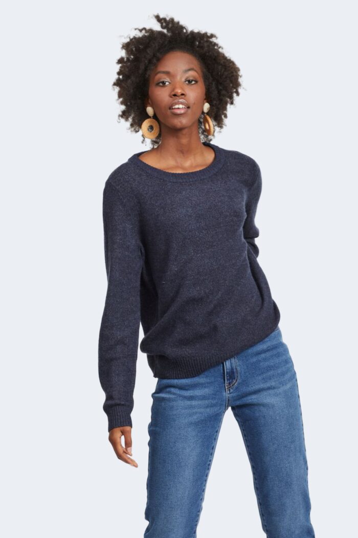 Maglione Vila Clothes viril o-neck Blue scuro