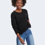 Maglione Vila Clothes viril o-neck Nero - Foto 1