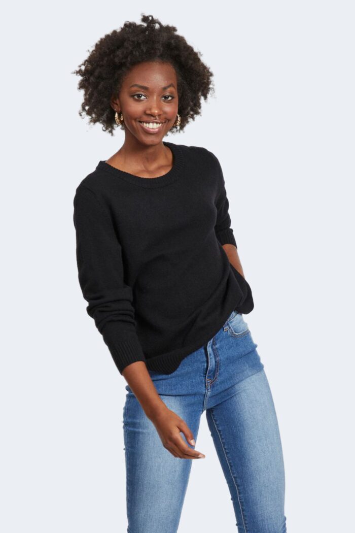 Maglione Vila Clothes viril o-neck Nero