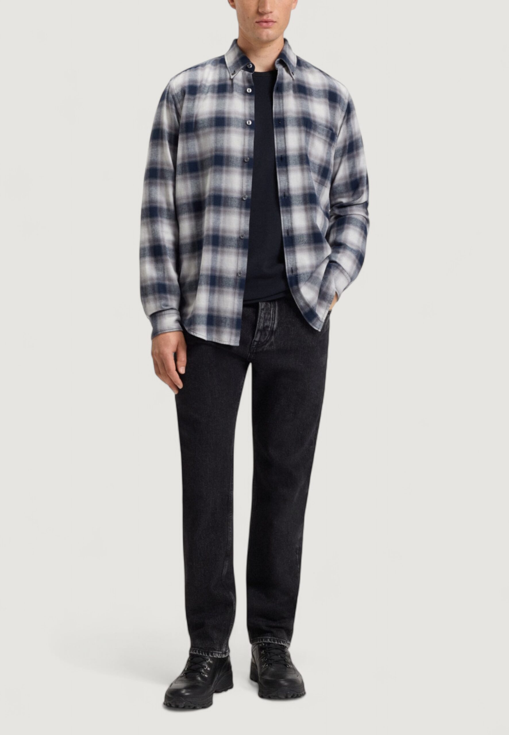 Maglione Boss tempesto 10262290 01 Blue scuro - Foto 3