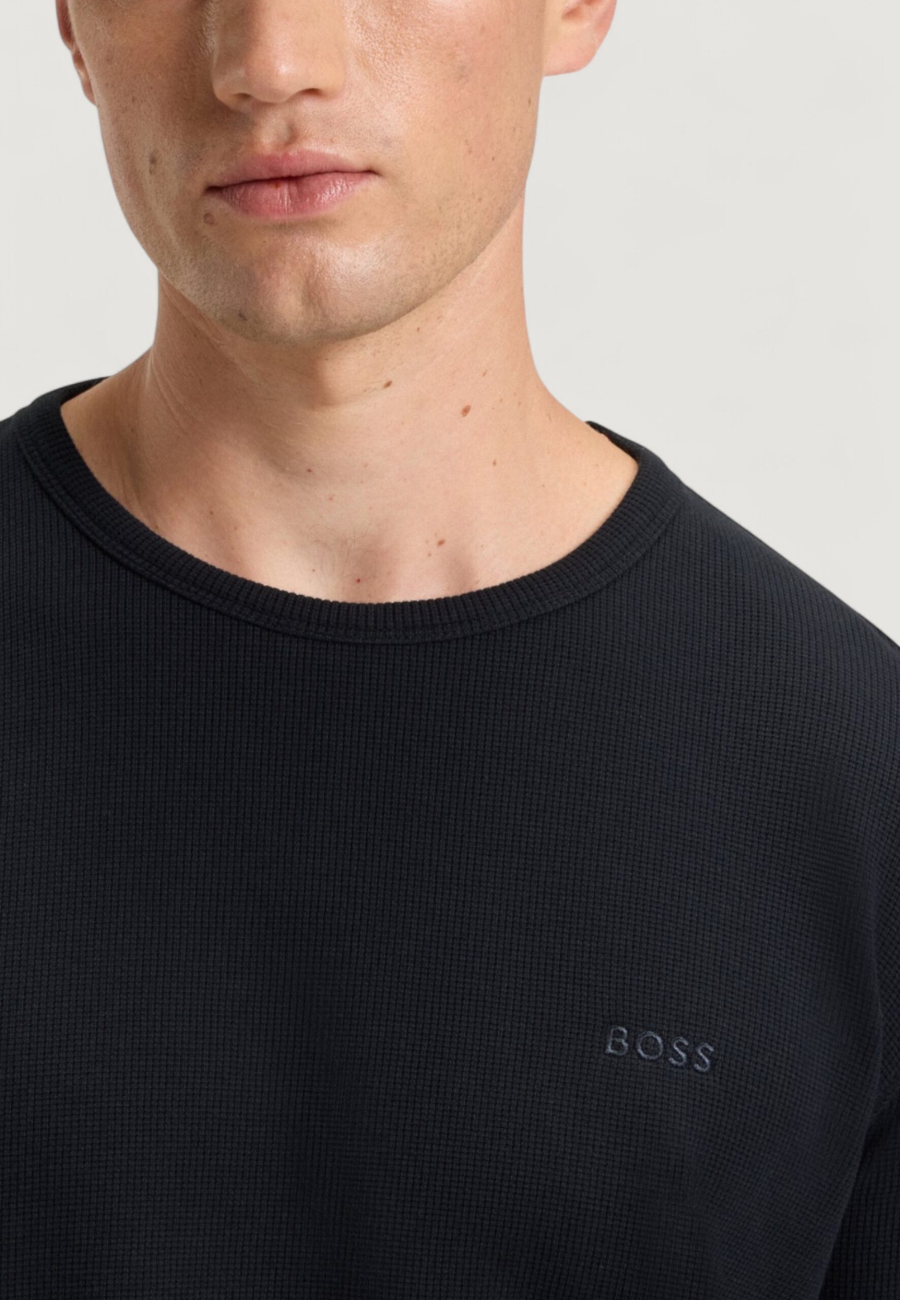 Maglione Boss tempesto 10262290 01 Blue scuro - Foto 4