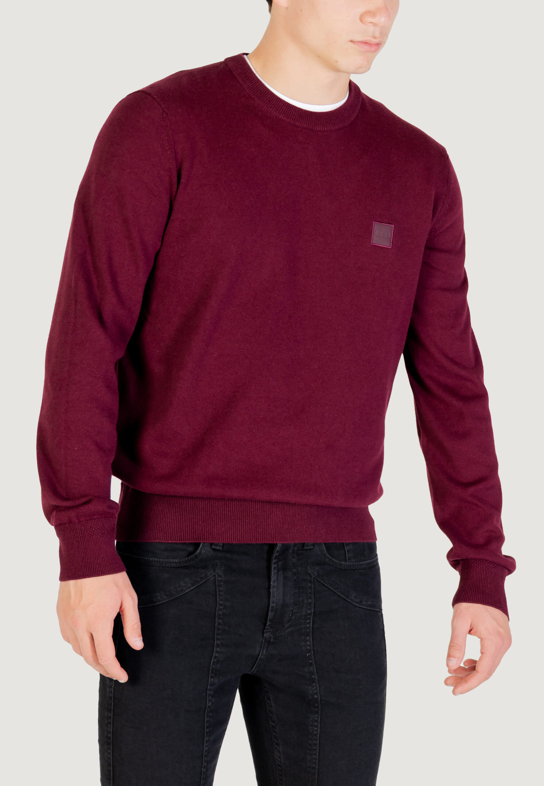 Maglione Boss kanovano_s 10265856 01 Bordeaux - Foto 4