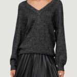 Maglione Jacqueline de Yong jdyaspen life l/s v-neck pullover knt Nero - Foto 1