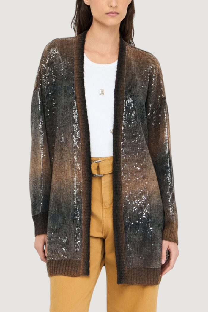 Cardigan Liu-Jo maglia aperta m/l Marrone