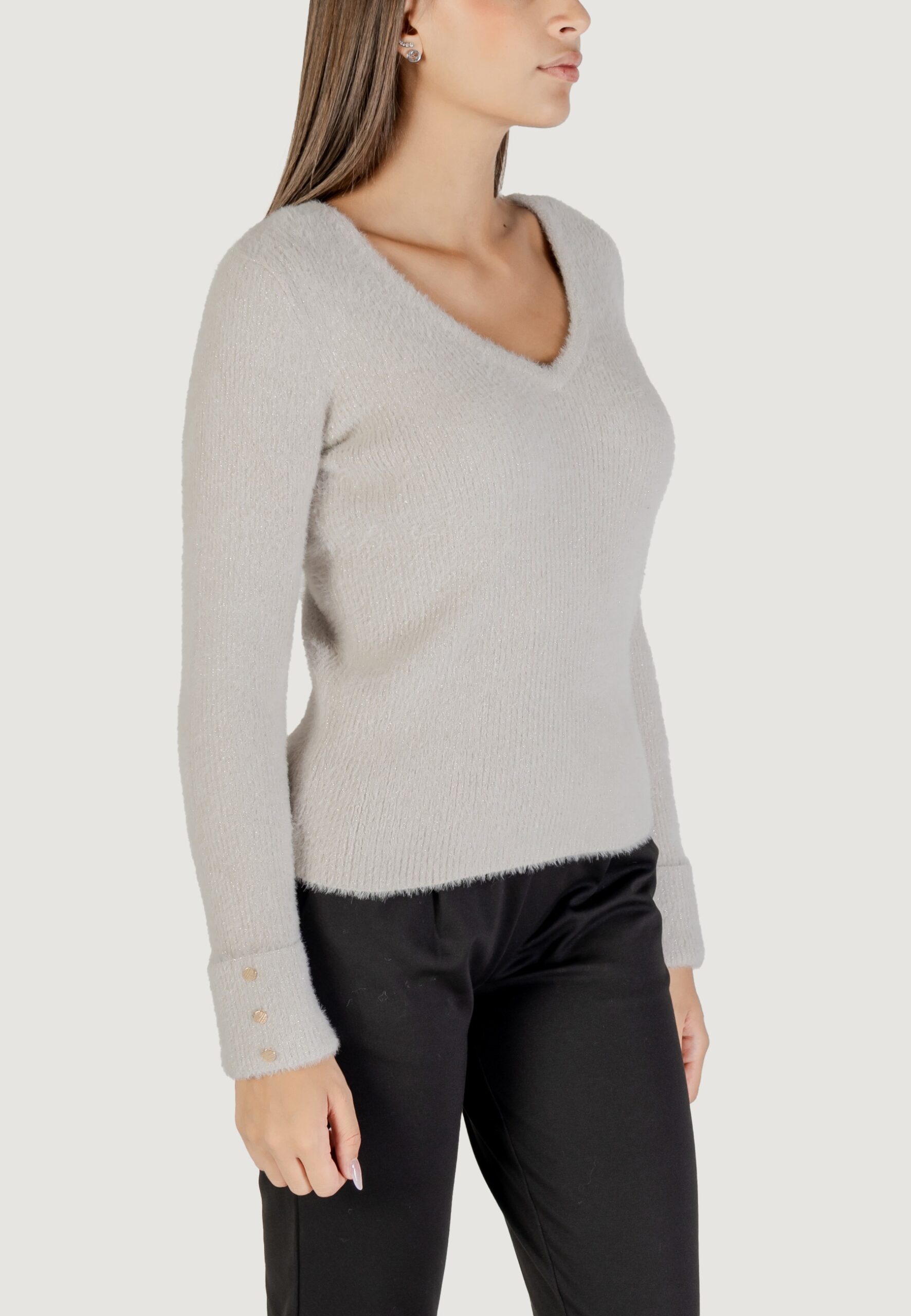 Maglione Morgan De Toi Avorio - Foto 3