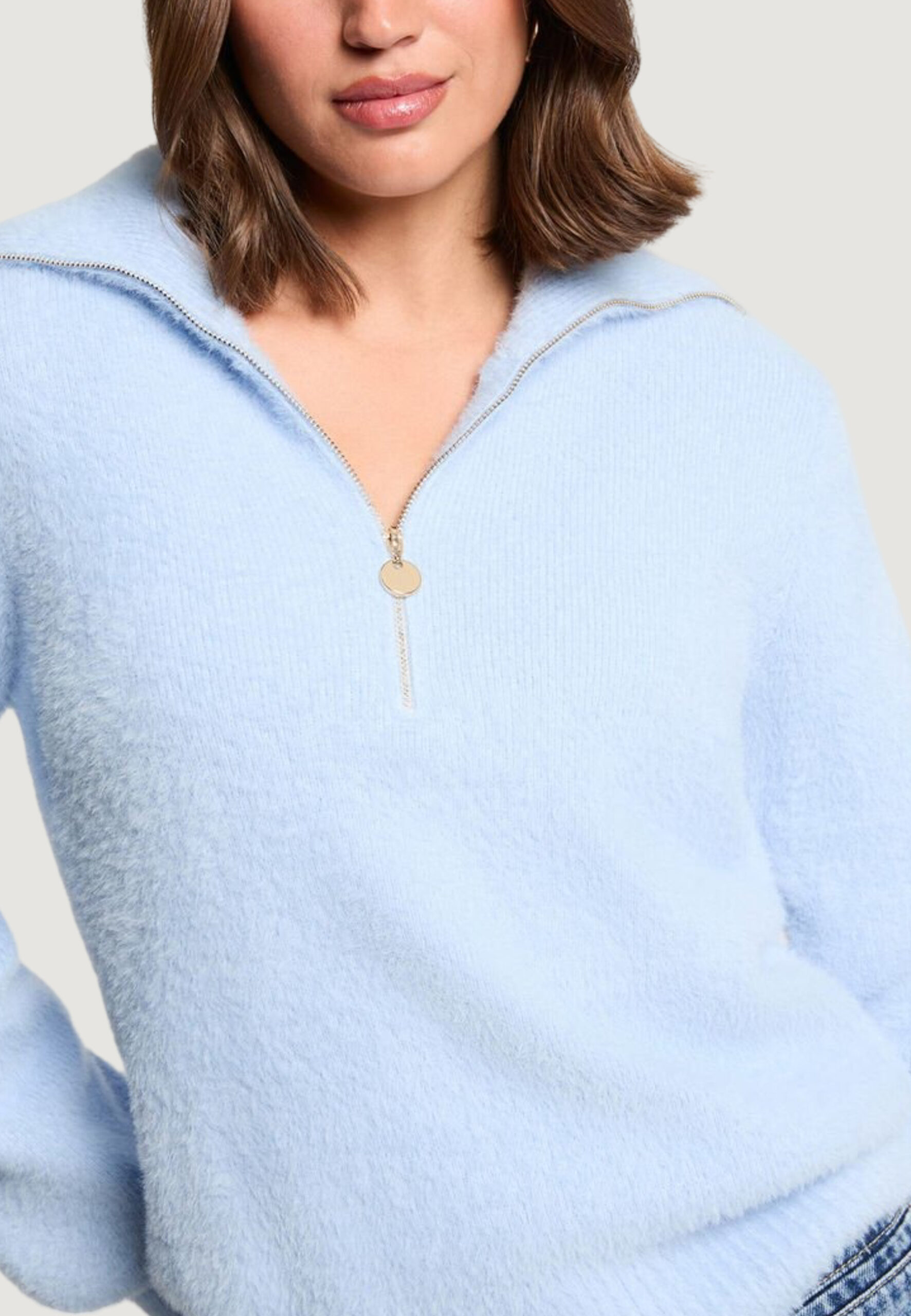 Maglione Morgan De Toi Celeste - Foto 4