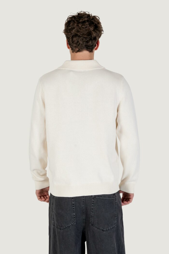 Maglione Only & Sons onshope rlx ls polo knit life Latte