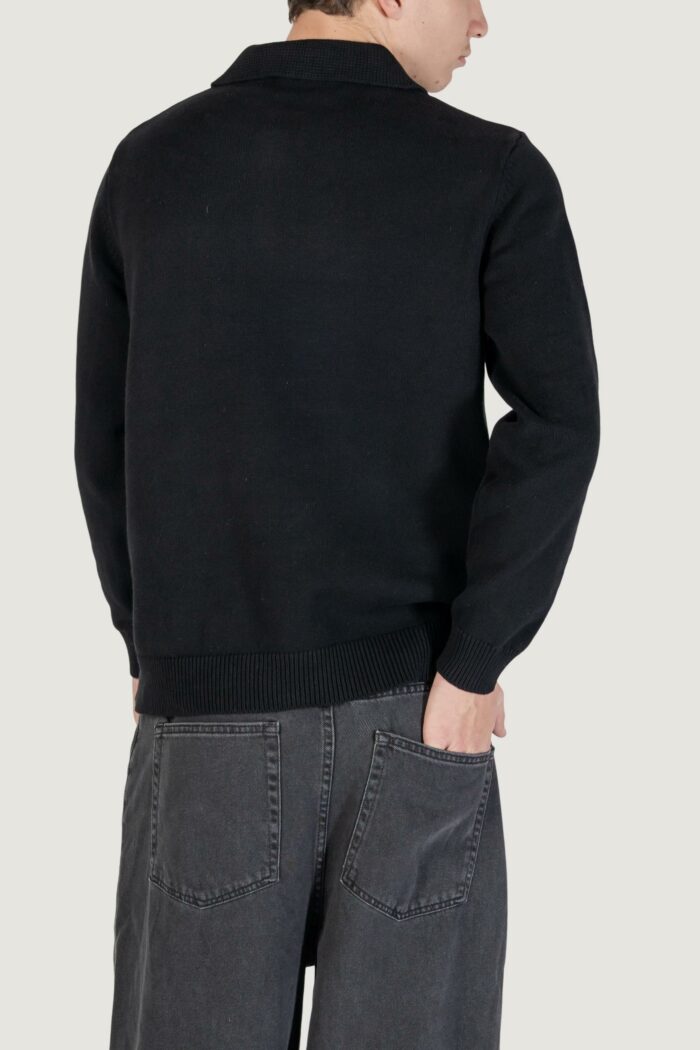 Maglione Only & Sons onshope rlx ls polo knit life Nero