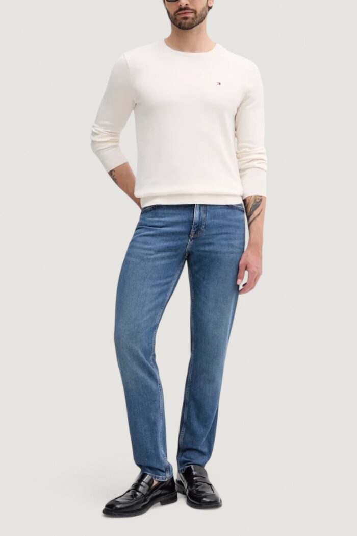 Maglione Tommy Hilfiger essential ssnl cotto Avorio