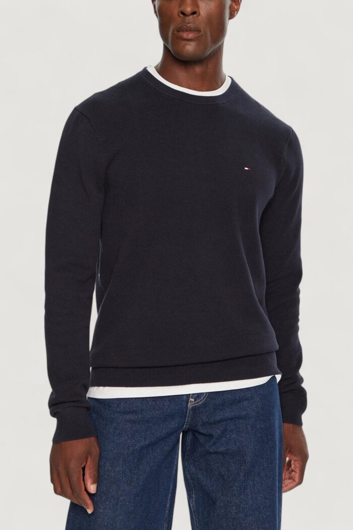Maglione Tommy Hilfiger essential structure Blu