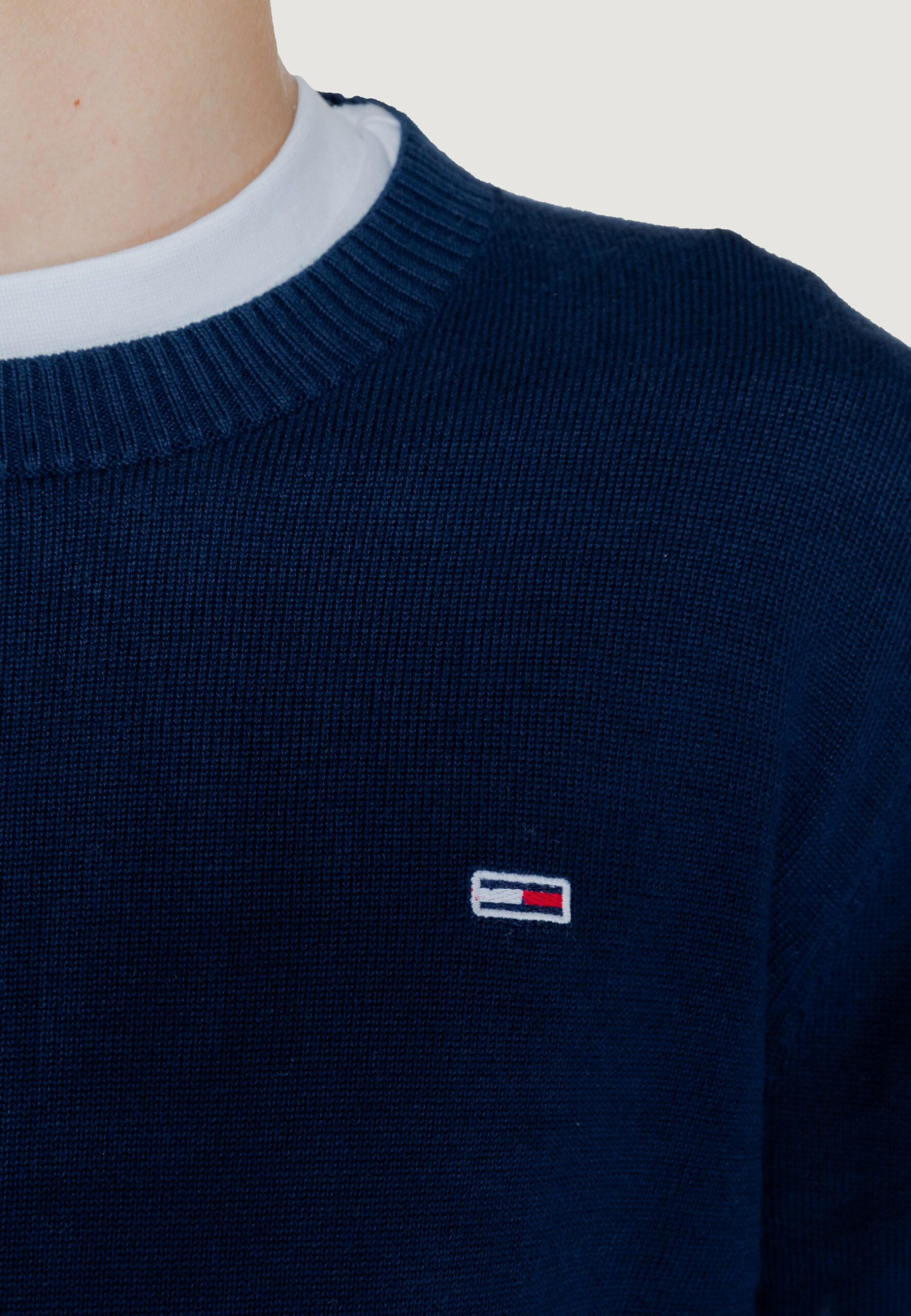 Maglione Tommy Hilfiger Jeans tjm essential Blue scuro - Foto 2