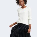 Maglione Vila Clothes viril o-neck Bianco - Foto 1