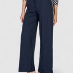 Pantaloni a palazzo ICHI ihkate sus office wid Blu - Foto 1