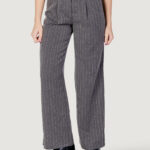 Pantaloni a palazzo Only onlsiga life hw hb rhine wide pant tlr Grigio Scuro - Foto 1